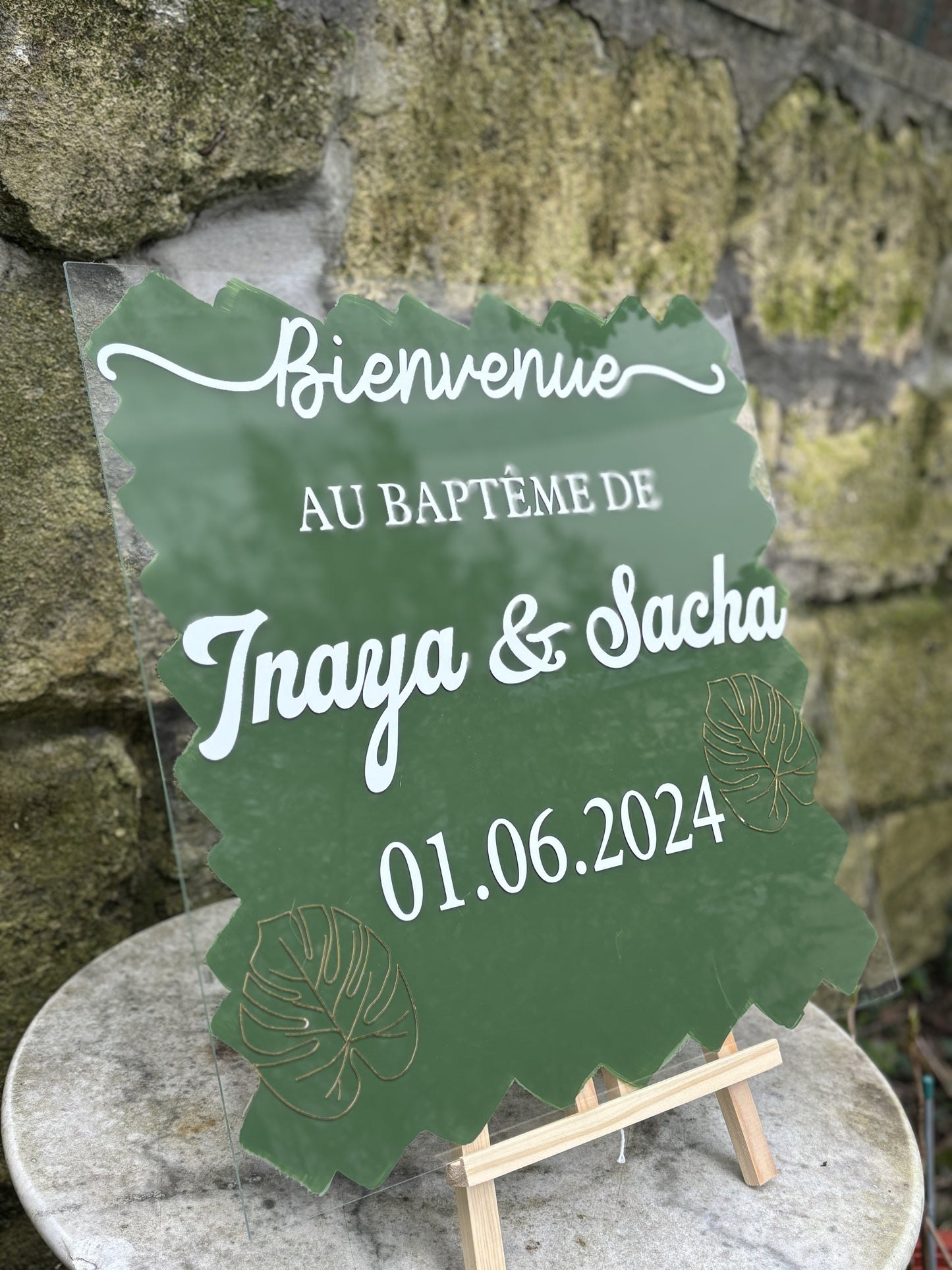 Panneau de bienvenue