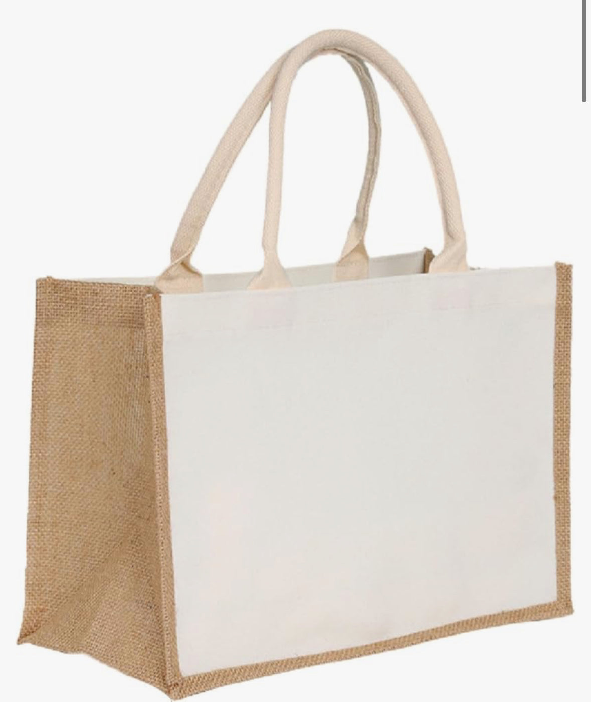 Grand Sac en toile de jute