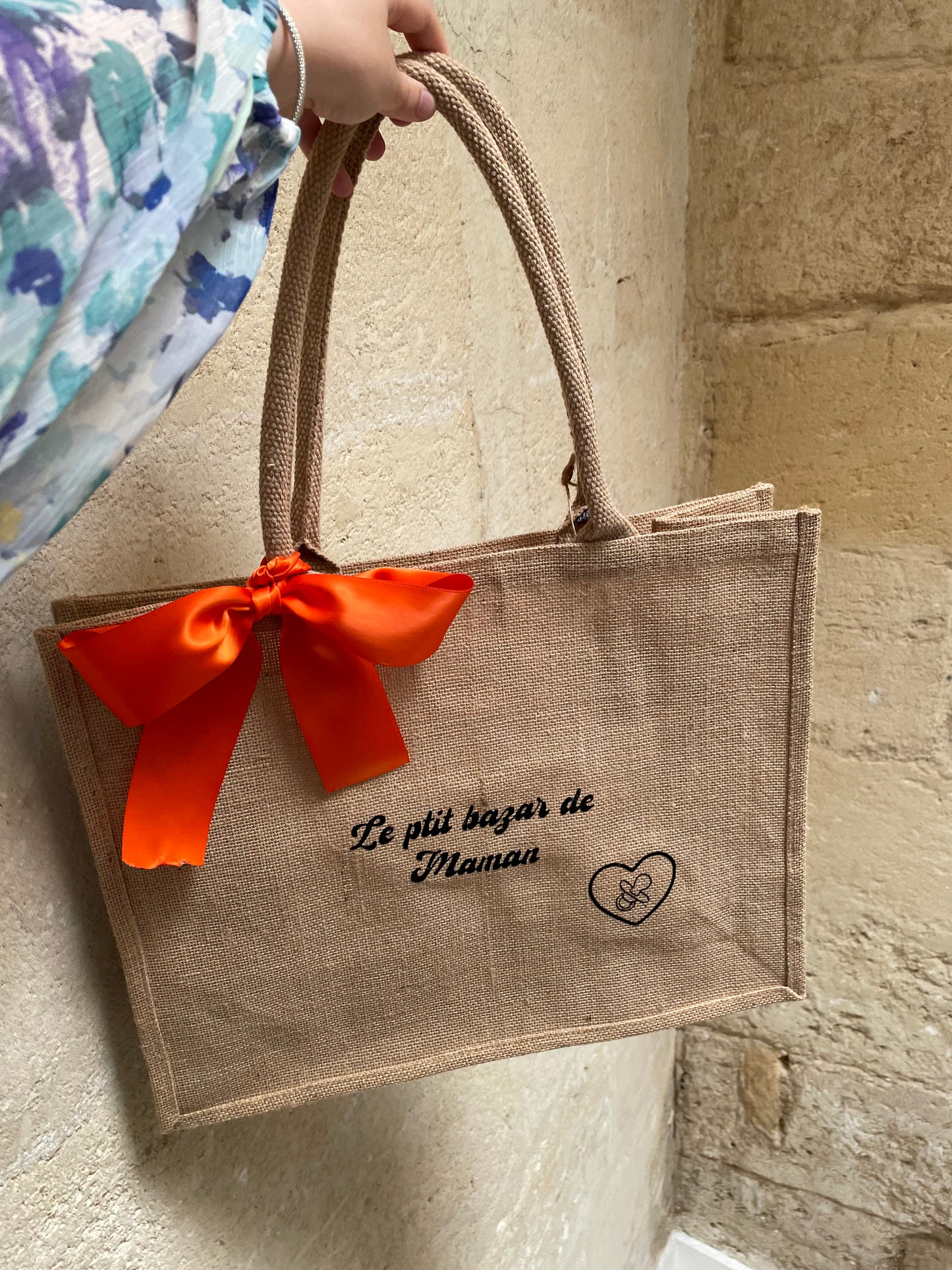 Grand Sac en toile de jute