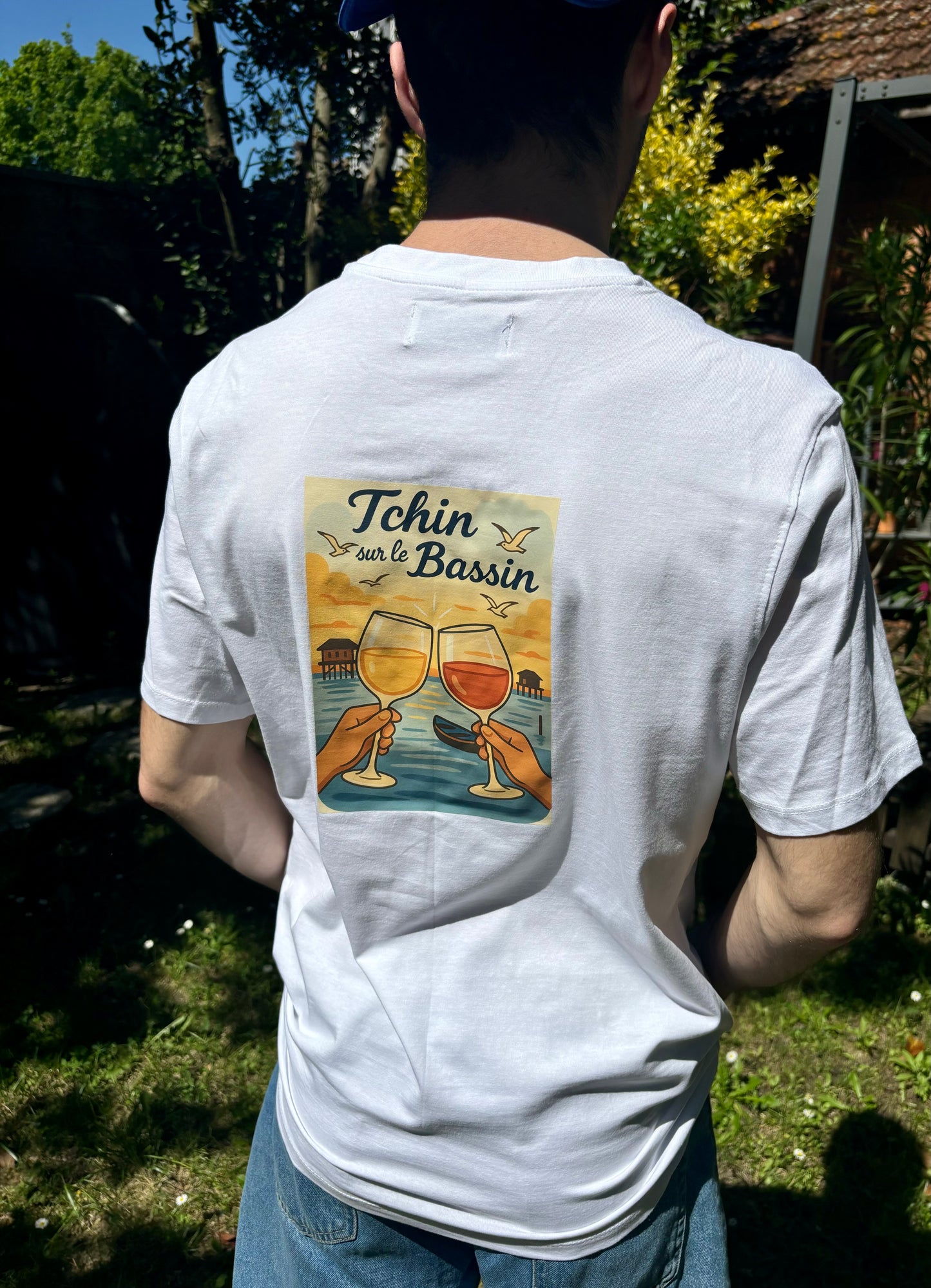 Tee-shirt « Tchin sur le bassin »