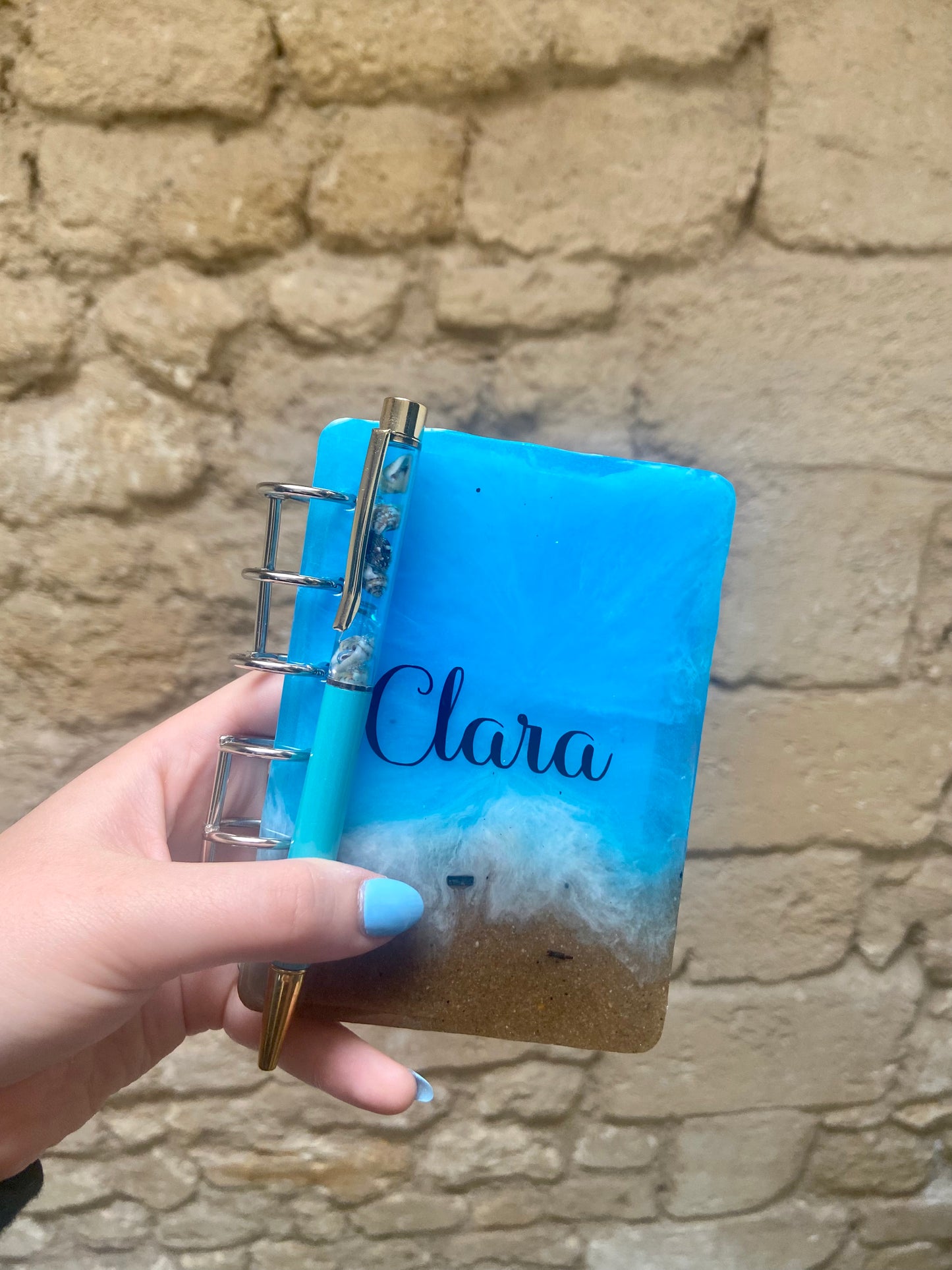 Petit carnet résine