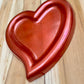 Vide poche cœur rouge