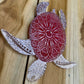 Dessous de verre tortue mandala