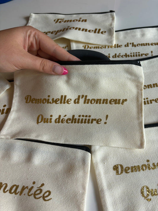 Pochette personnalisée