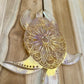 Dessous de verre tortue mandala
